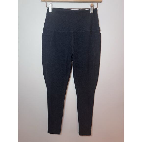 Beyond Yoga Space Dye Out Of Pocket High Waisted Capri Leggings Black Sz L NEW - Picture 8 of 13